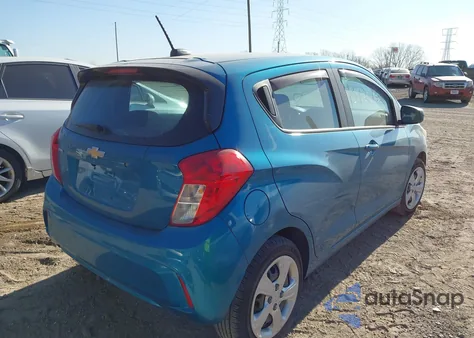 2021 Chevrolet Spark Fwd Ls Automatic from USA, damaged, VIN KL8CB6SA7MC727892